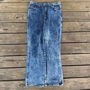 True Vintage 70s 80s Bristol Blues Crazy Faded Stone Wash Jeans
